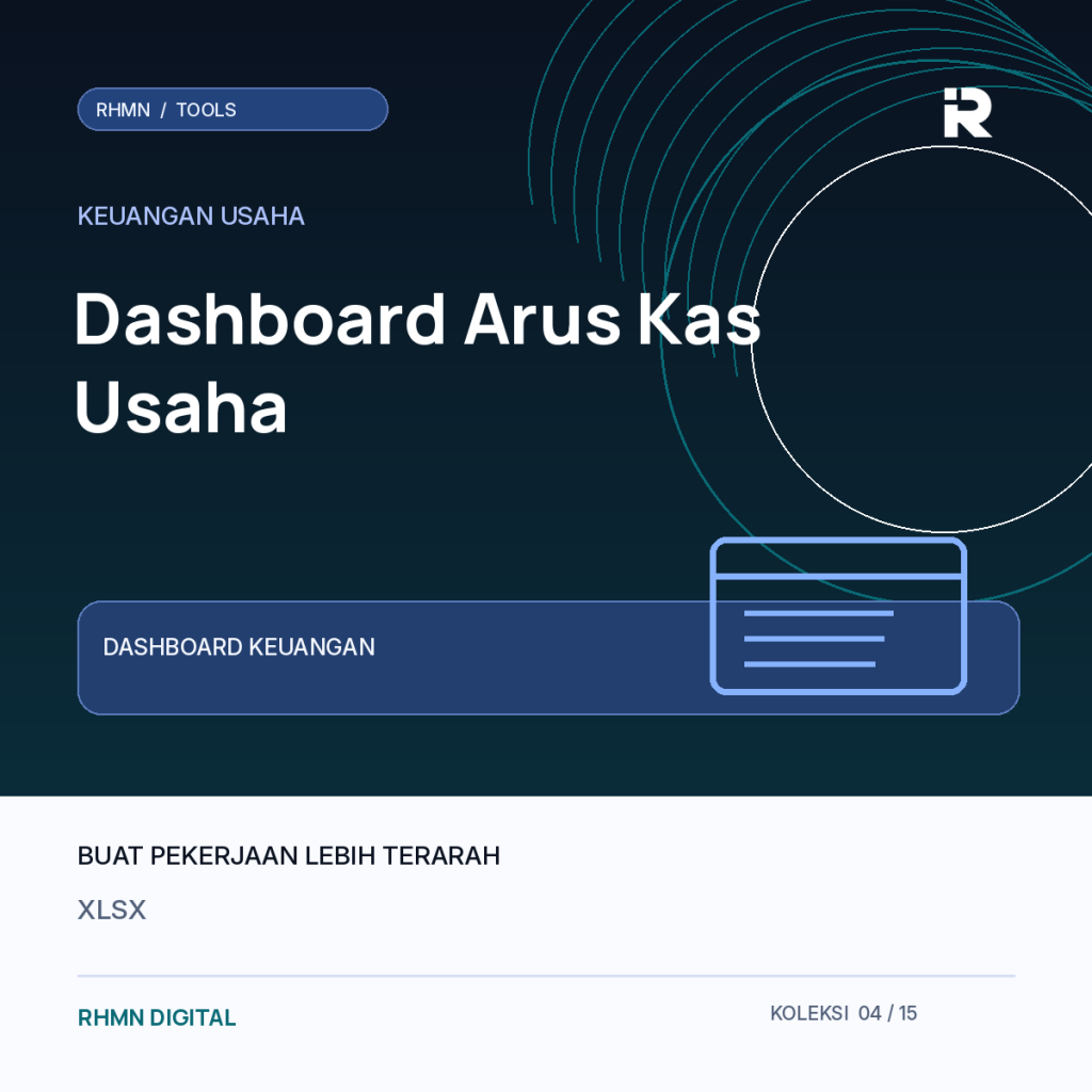 Cover Dashboard Arus Kas Usaha