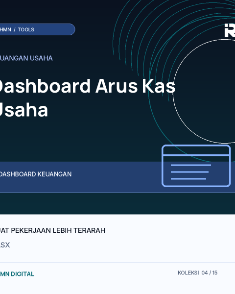 Dashboard Arus Kas Usaha