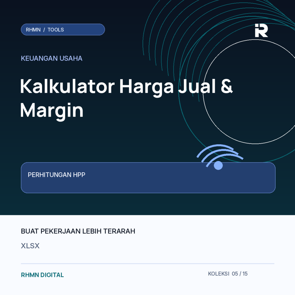 Cover Kalkulator Harga Jual & Margin