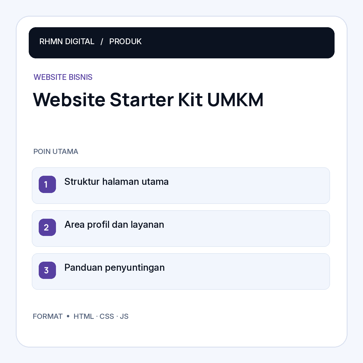 Website Starter Kit UMKM - Gambar 2
